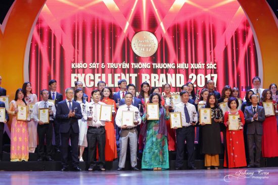 Chương trình “Thương hiệu xuất sắc – Excellent Brand 2017” vinh danh 100 thương hiệu Việt