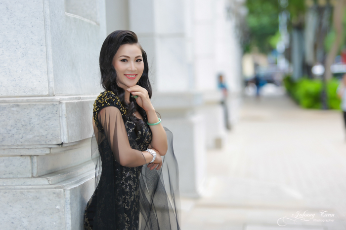 Nữ doanh nhân 9x Nguyễn Thanh Thúy chủ thương hiệu “Salem Spa” quyến rũ khi diện dạ hội