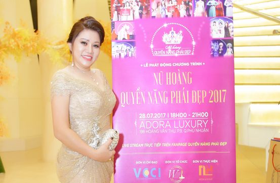 Nữ hoàng thân thiện” Thu Thủy hội ngộ dàn người đẹp tại Quyền Năng Phái Đẹp 2017