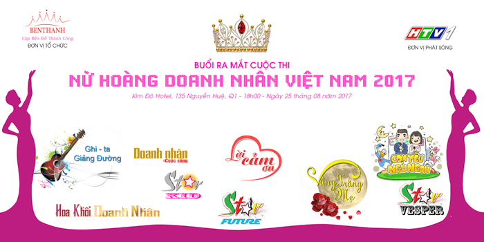 Chính thức khởi động "Nữ Hoàng Doanh Nhân Việt Nam 2017