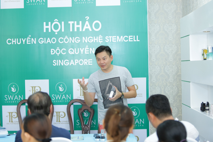 Doanh nhân 9x Hương Lan tổ chức hội thảo tế bào gốc cho SWAN Luxury Spa