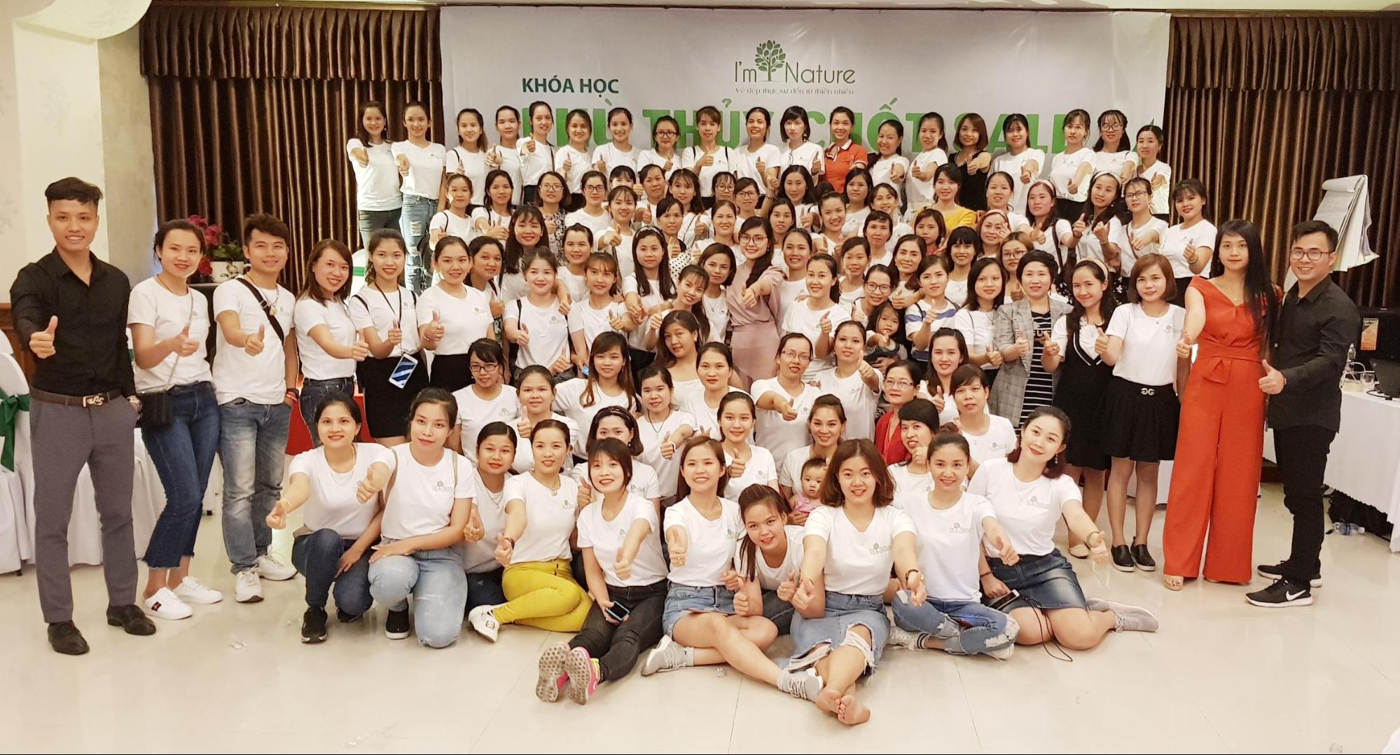 Khóa học “Phù thủy chốt sale” – Điểm hẹn miền Trung của hệ thống I’m Nature