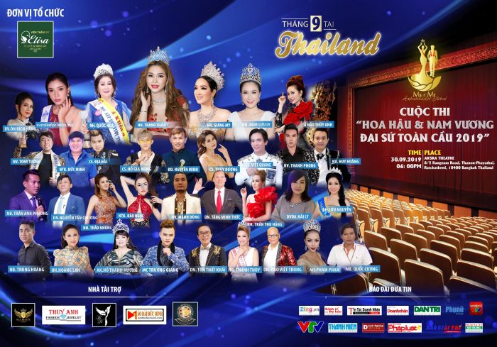 Ai sẽ đăng quang Hoa hậu và Nam vương Doanh nhân đại sứ toàn cầu tại đất Thái?