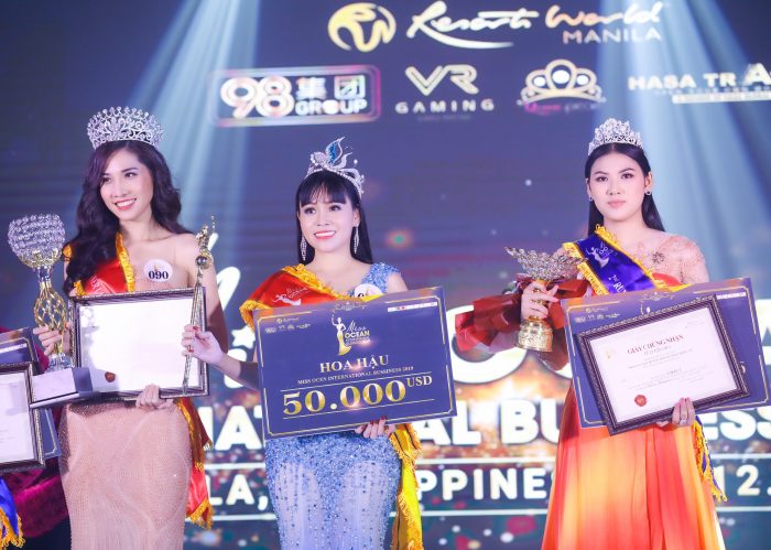 Sau nhiều ngày tranh tài cuộc thi Hoa hậu Đại dương Doanh nhân Quốc tế chính thức khép lại