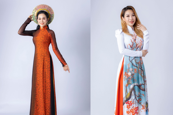 TOP 20 Nét Đẹp Công Sở xinh đẹp rạng ngời trong buổi chụp hình áo dài truyền thống