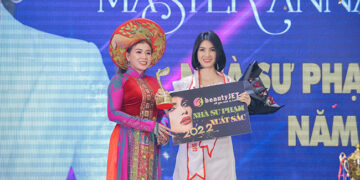 Kiều Linh CEO của Thẩm mỹ Anna được vinh danh Nhà Sư Phạm Xuất Sắc 2022 tại Beauty Jet mùa 3