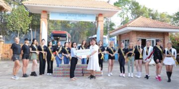 Thí sinh Miss Business Global 2023 thăm mái ấm “Nhà may mắn” huyện Krông Nô