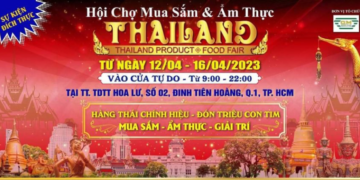 TP. HCM – Tưng bừng diễn ra lễ hội Tết SongKran với thông điệp “Hàng thái chính hiệu – đón triệu con tim”.